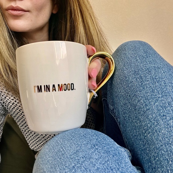 Other - “I’m In A Mood” Gold Mug